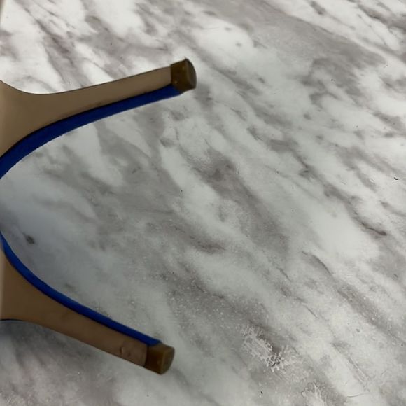 Ivanka Trump Blue Laser-cut Heels - Picture 11 of 13